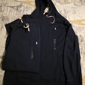Polo Ralph Lauren Navy Hoodie and Sweatpants Set